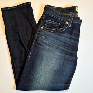 BIG STAR Sydney Boyfriend Jeans Women's Size 30 Dark Wash Distressed Denim